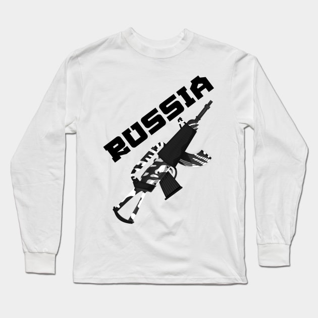 Russia Long Sleeve T-Shirt by nickemporium1